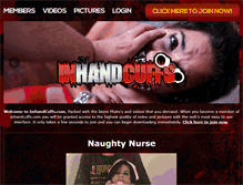 Tablet Screenshot of inhandcuffs.com